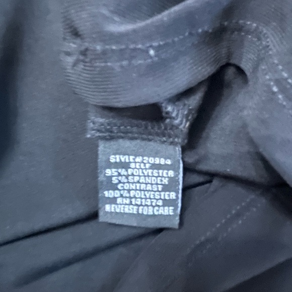 Atelier Flutter Sleeve Polka Dot Top -Black XL - Picture 7 of 10